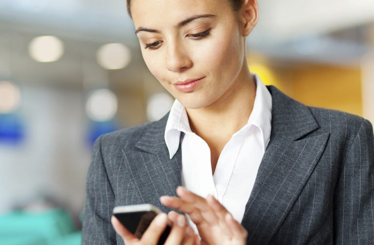 a person working on a phone