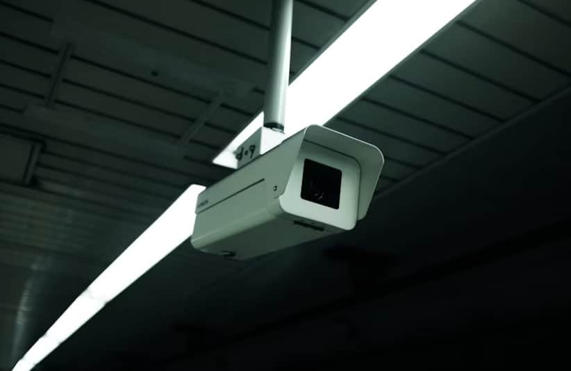 Video Surveillance inside an interior of a building